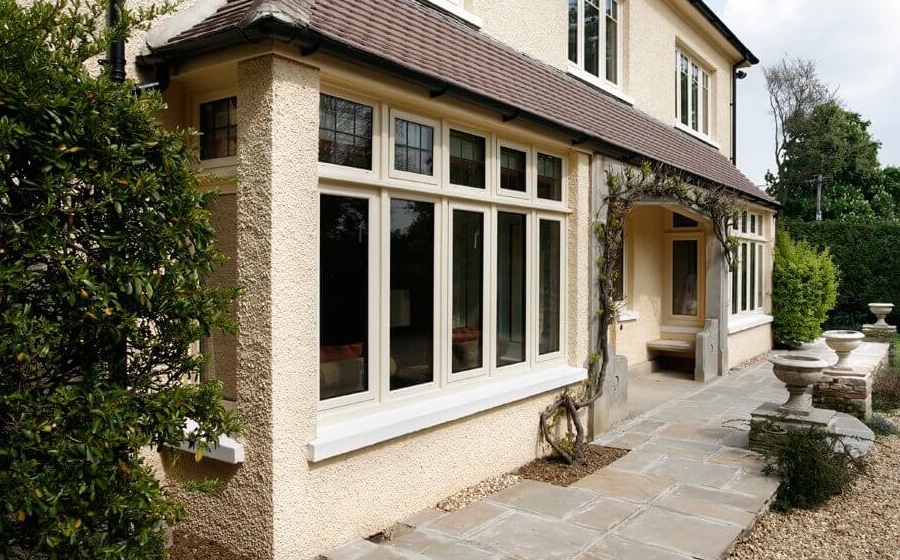 britannia windows fitted at a property