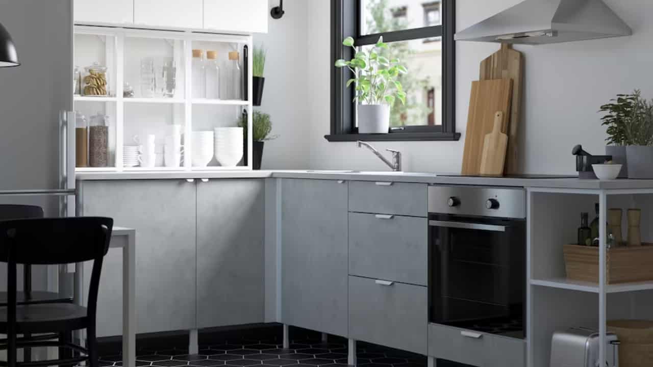 The IKEA ENHET kitchen
